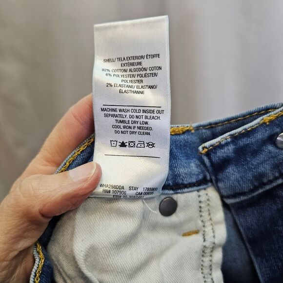 Hudson Barbara Straight Leg Ankle Jeans Size 28 - Picture 6 of 7